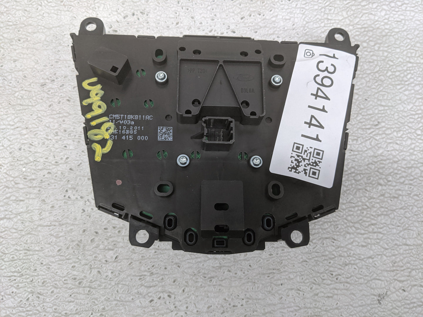 2012-2013 Ford Focus Radio Control Panel - Oemusedautoparts1.com