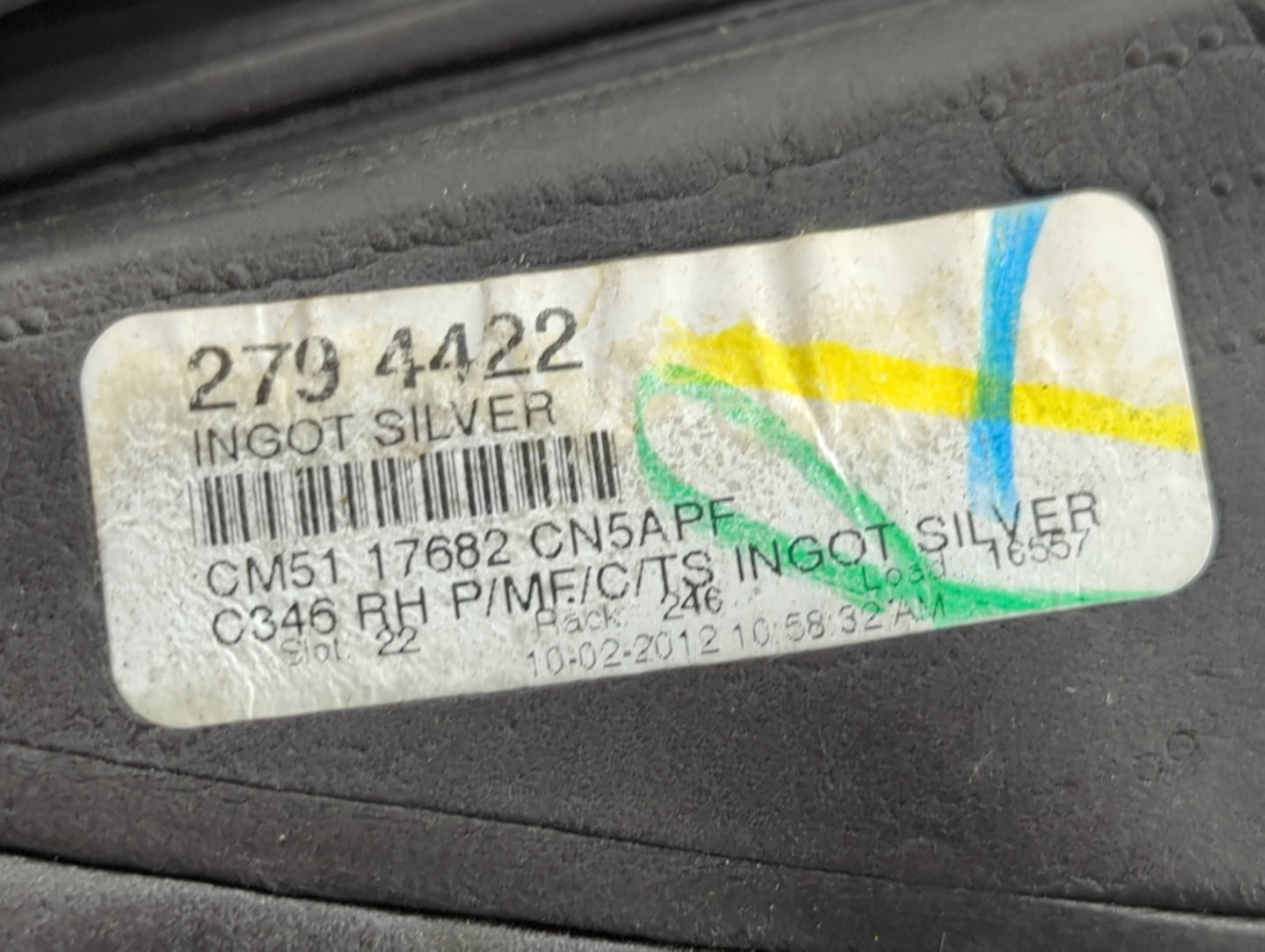 2012-2014 Ford Focus Passenger Side View Mirror - Right Door Mirror OEM Used - Oemusedautoparts1.com