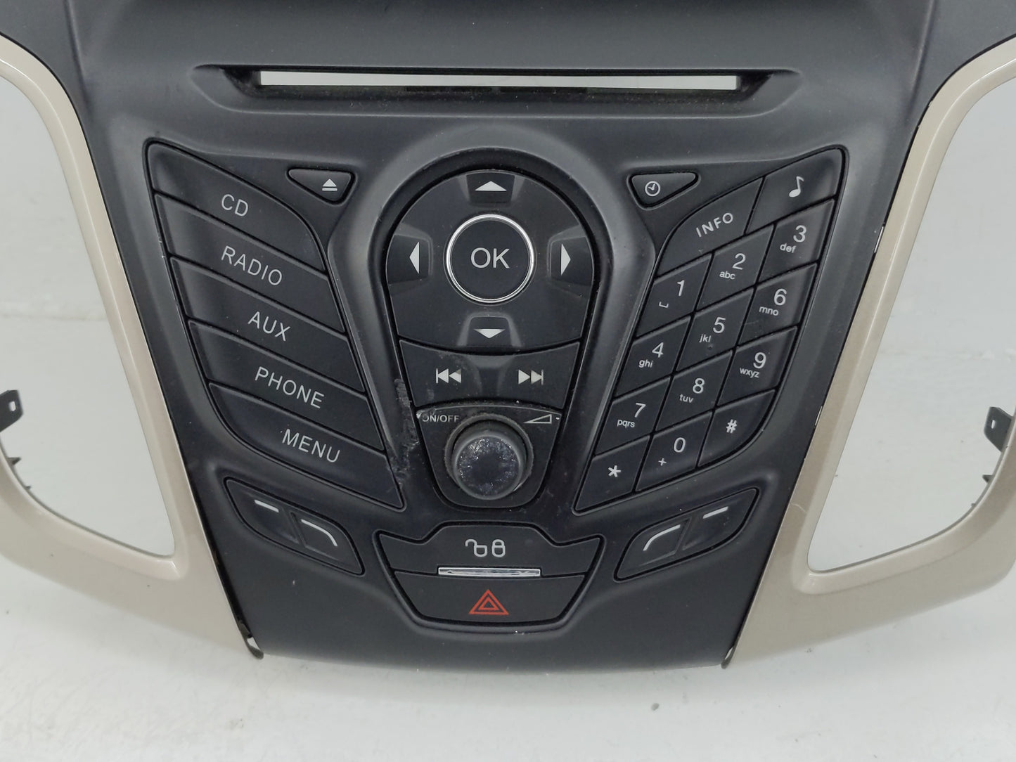 2012-2013 Ford Focus Radio Control Panel - Oemusedautoparts1.com