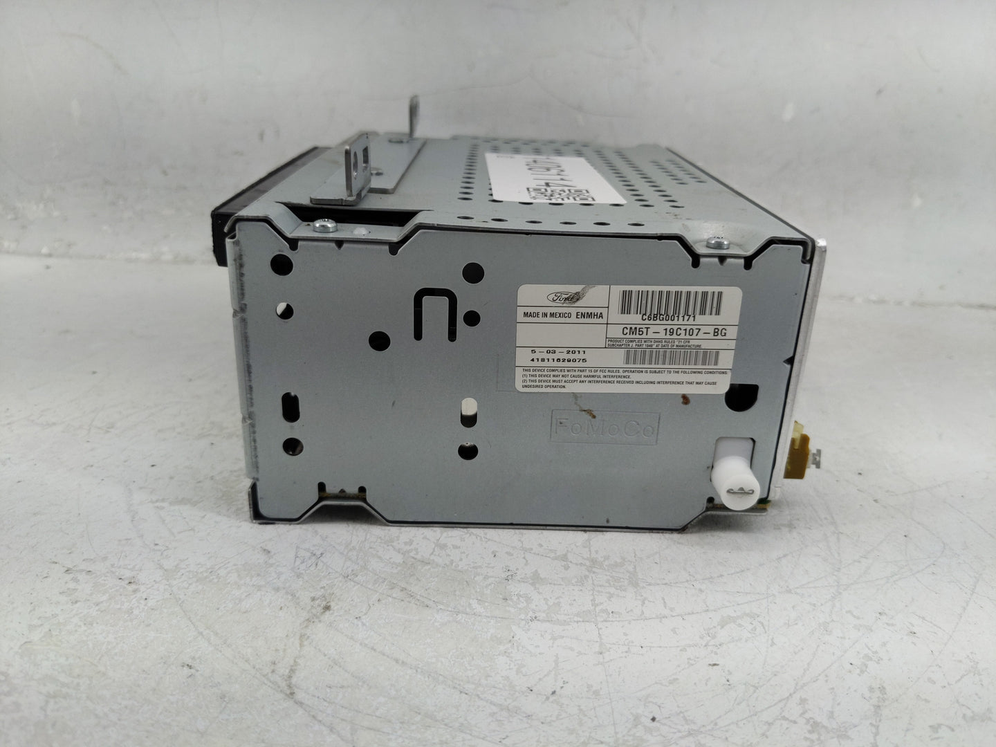 2012 Ford Focus Radio AM FM Cd Player Receiver Replacement P/N:CM5T-19C107-BG Fits OEM Used Auto Parts - Oemusedautoparts1.c