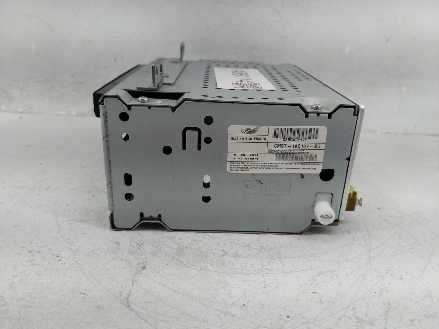 2012 Ford Focus Radio AM FM Cd Player Receiver Replacement P/N:CM5T-19C107-BG Fits OEM Used Auto Parts - Oemusedautoparts1.c
