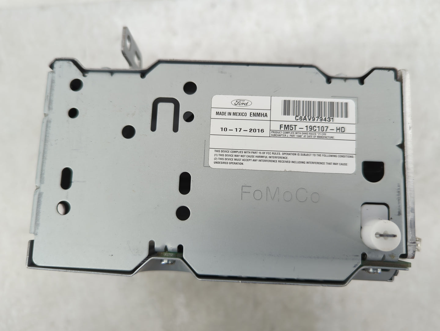 2012 Ford Focus Radio AM FM Cd Player Receiver Replacement P/N:FM5T-19C107-HD Fits OEM Used Auto Parts - Oemusedautoparts1.c