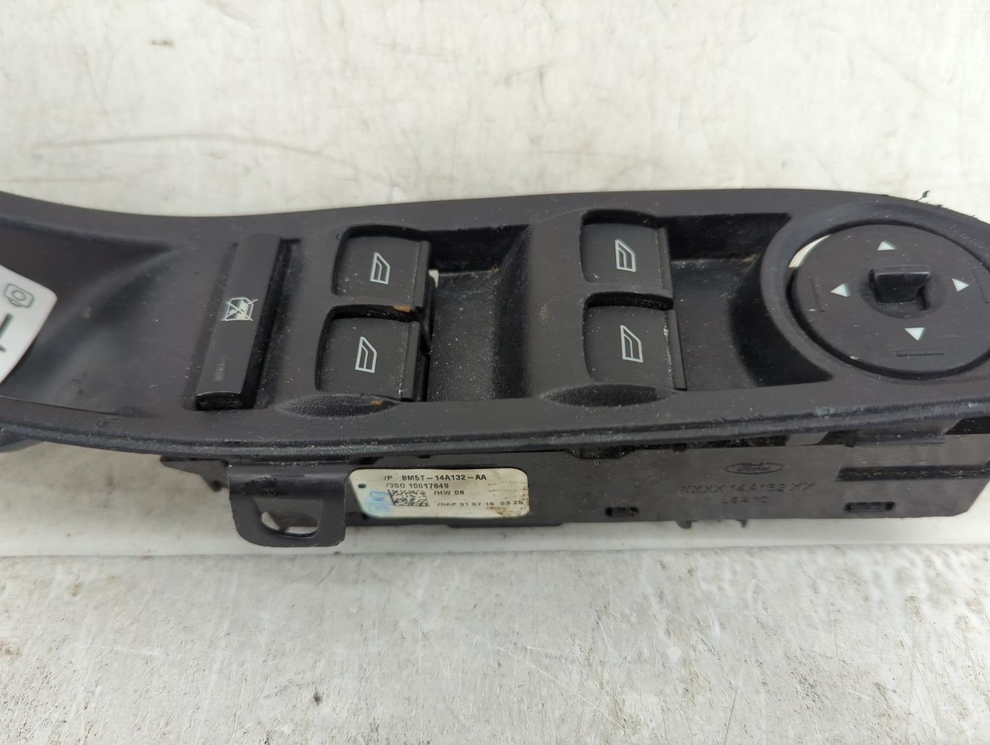 2012-2018 Ford Focus Master Power Window Switch Replacement Driver Side Left P/N:BM5T-14A132-AA Fits OEM Used Auto Parts - O