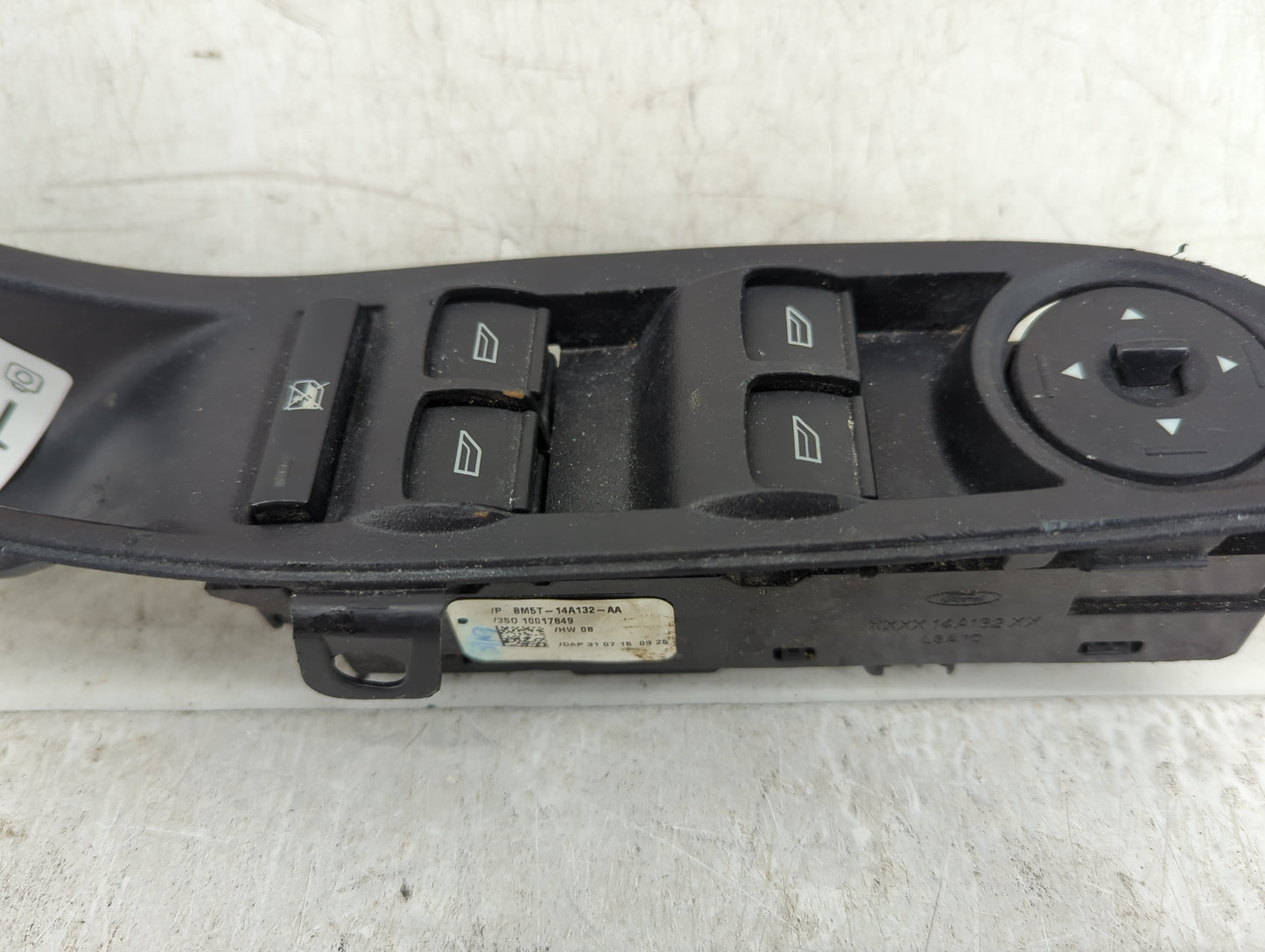 2012-2018 Ford Focus Master Power Window Switch Replacement Driver Side Left P/N:BM5T-14A132-AA Fits OEM Used Auto Parts - O
