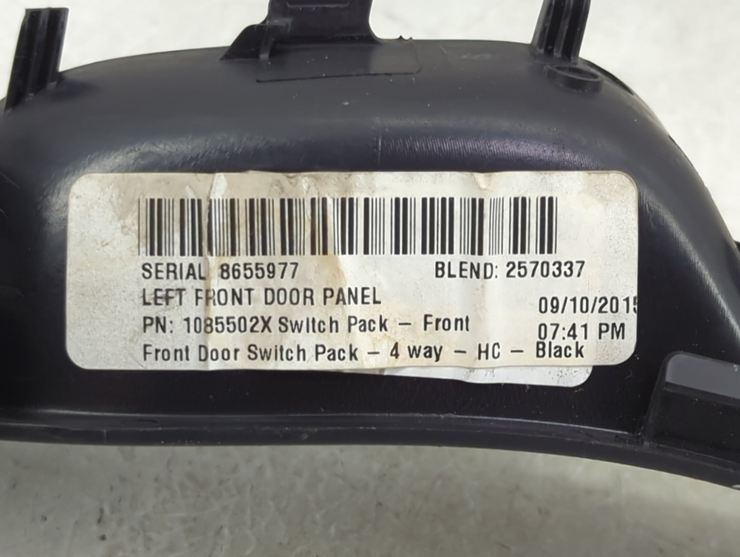 2012-2018 Ford Focus Master Power Window Switch Replacement Driver Side Left P/N:1085502X Fits OEM Used Auto Parts - Oemused