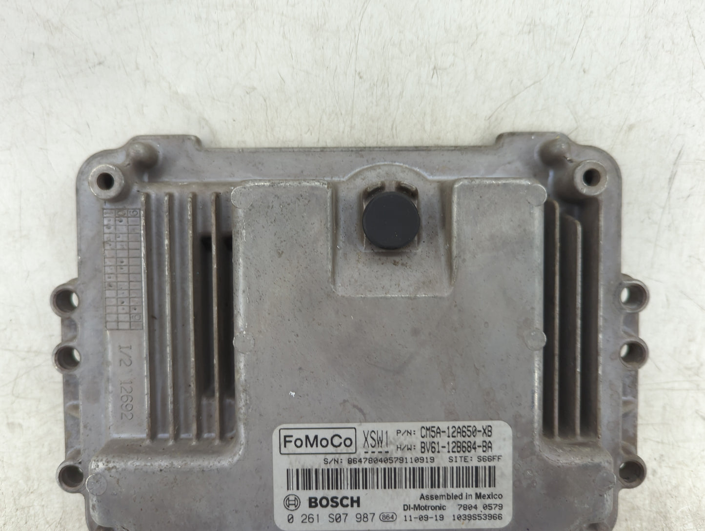 2012-2013 Ford Focus PCM Engine Control Computer ECU ECM PCU OEM P/N:CM5A-12A650-XB 0 261 S07 987 Fits Fits 2012 2013 OEM Us