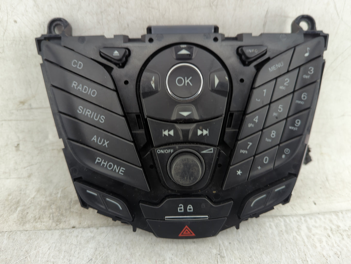 2012-2013 Ford Focus Radio Control Panel - Oemusedautoparts1.com