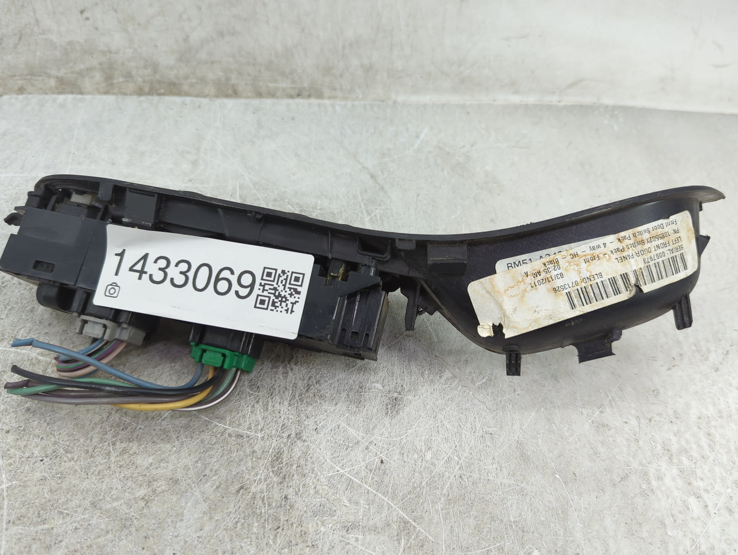 2012-2018 Ford Focus Master Power Window Switch Replacement Driver Side Left P/N:BM5T-14A132-AA Fits OEM Used Auto Parts - O