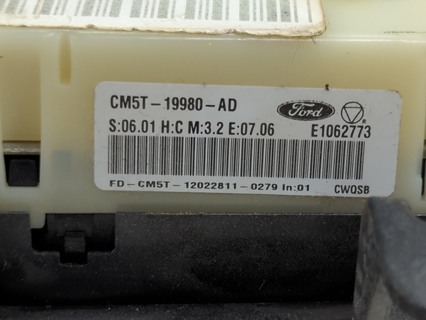 2012 Ford Focus Climate Control Module Temperature AC/Heater Replacement P/N:CM5T-19980-AD Fits OEM Used Auto Parts - Oemuse