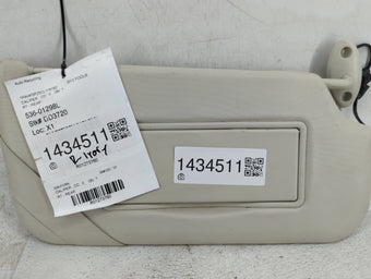compare product 2012 Ford Focus Sun Visor Shade Replacement Passenger Right Mirror Fits OEM Used Auto Parts
