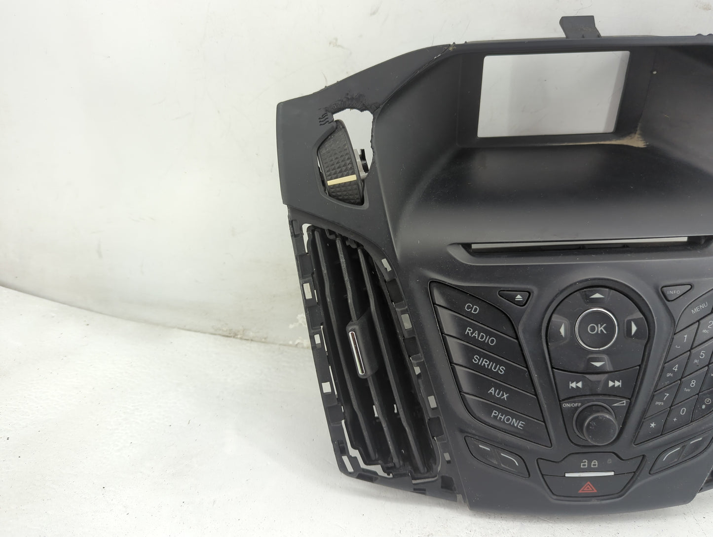 2012-2013 Ford Focus Radio Control Panel - Oemusedautoparts1.com