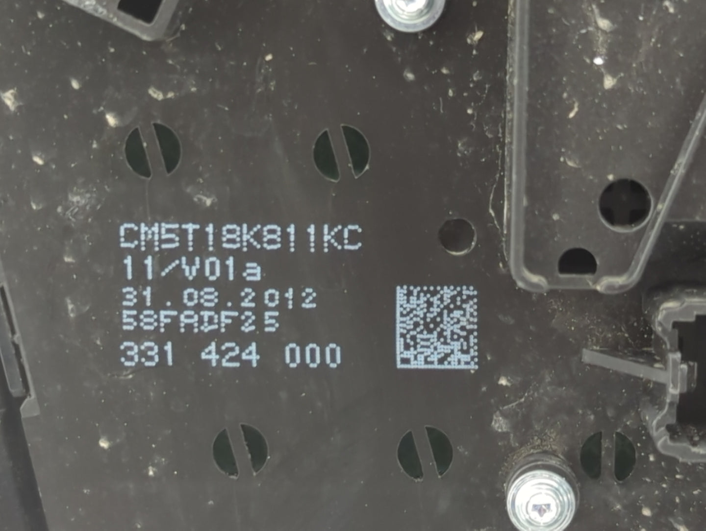 2012-2013 Ford Focus Radio Control Panel - Oemusedautoparts1.com