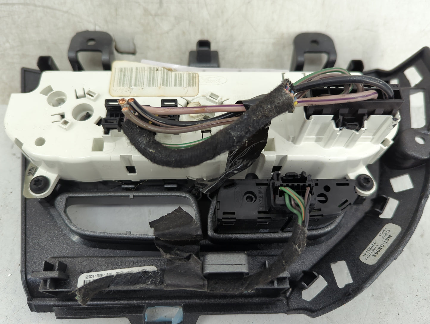 2012 Ford Focus Climate Control Module Temperature AC/Heater Replacement P/N:BM51-18522-AC35QB Fits OEM Used Auto Parts - Oe