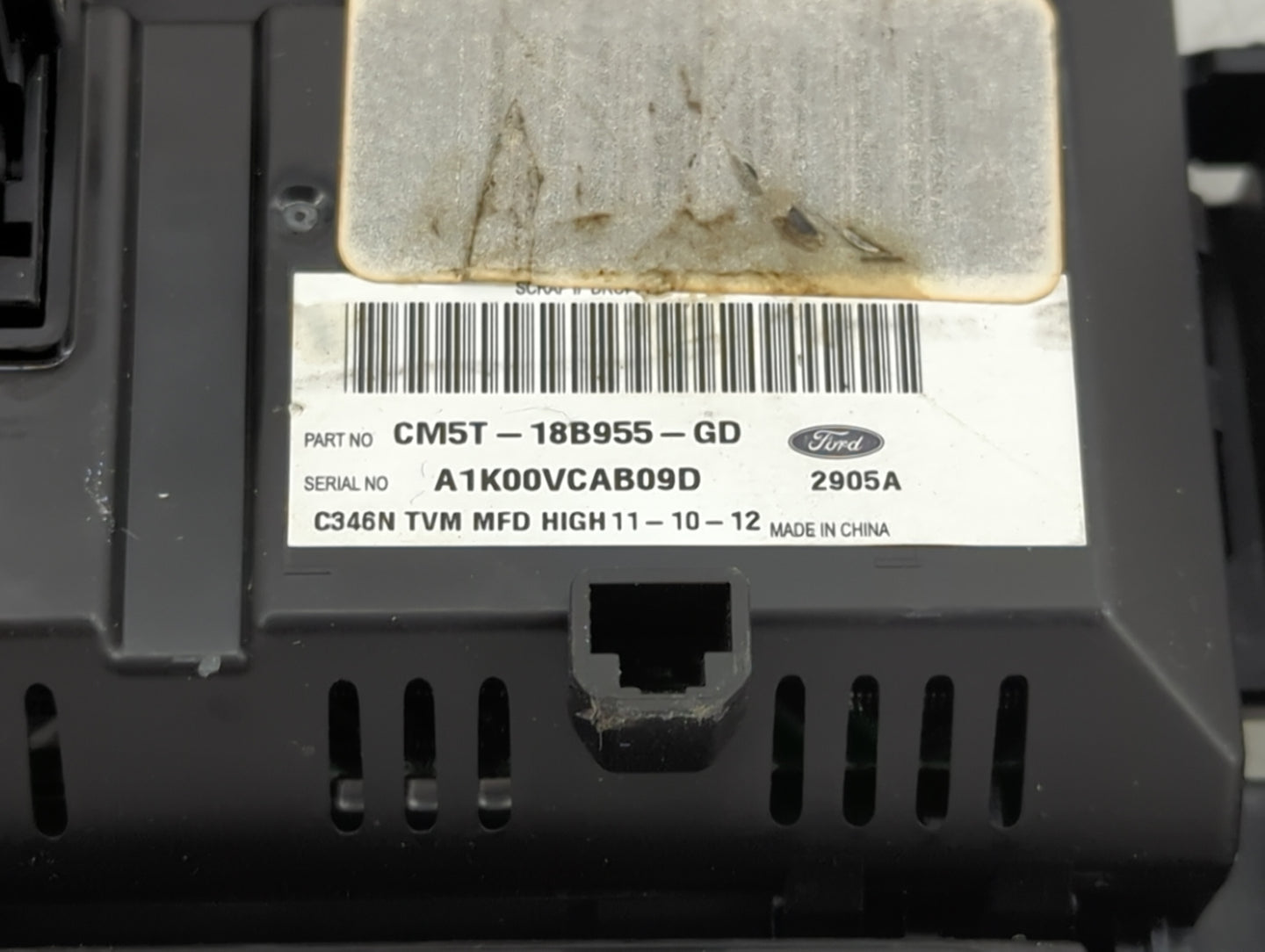 2012-2014 Ford Focus Information Display Screen - Oemusedautoparts1.com