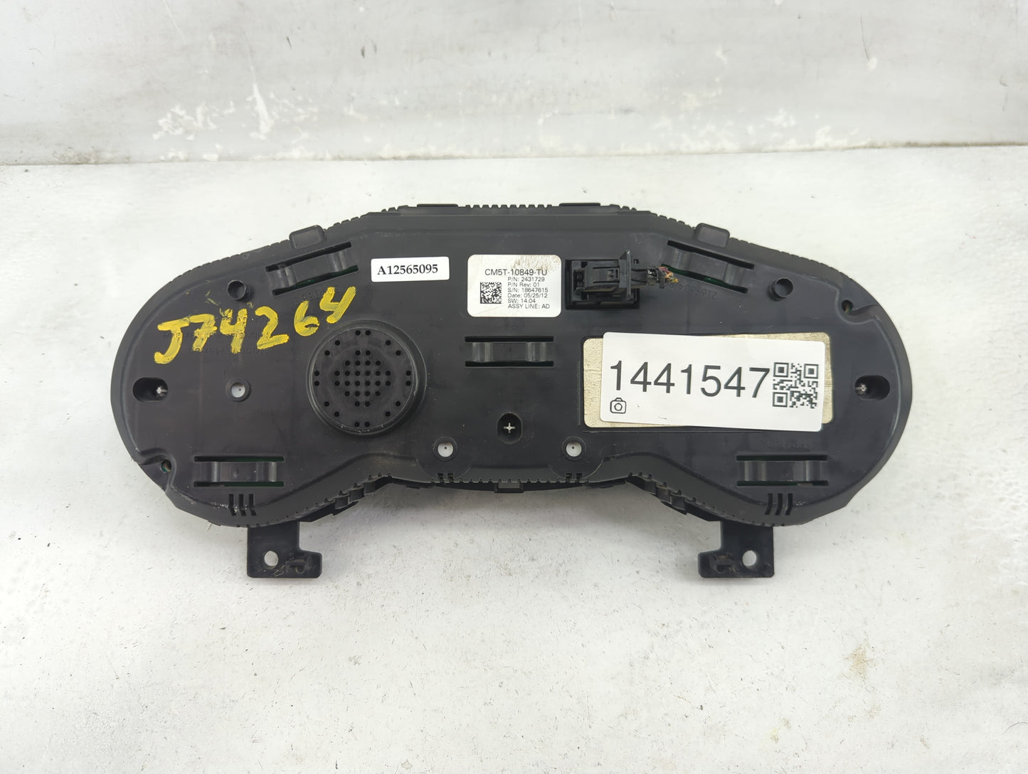 2012 Ford Focus Instrument Cluster Speedometer Gauges P/N:CM5T-10849-TU 2431729 Fits OEM Used Auto Parts - Oemusedautoparts1