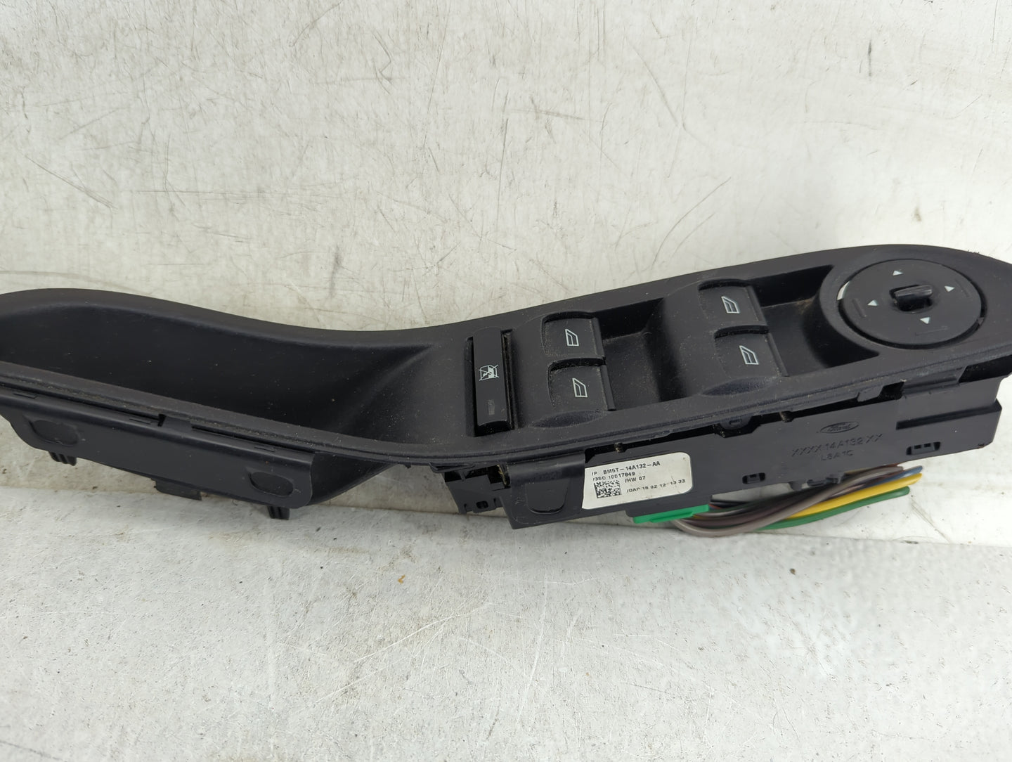 2012-2018 Ford Focus Master Power Window Switch Replacement Driver Side Left P/N:BM5T-14A132-AA Fits OEM Used Auto Parts - O