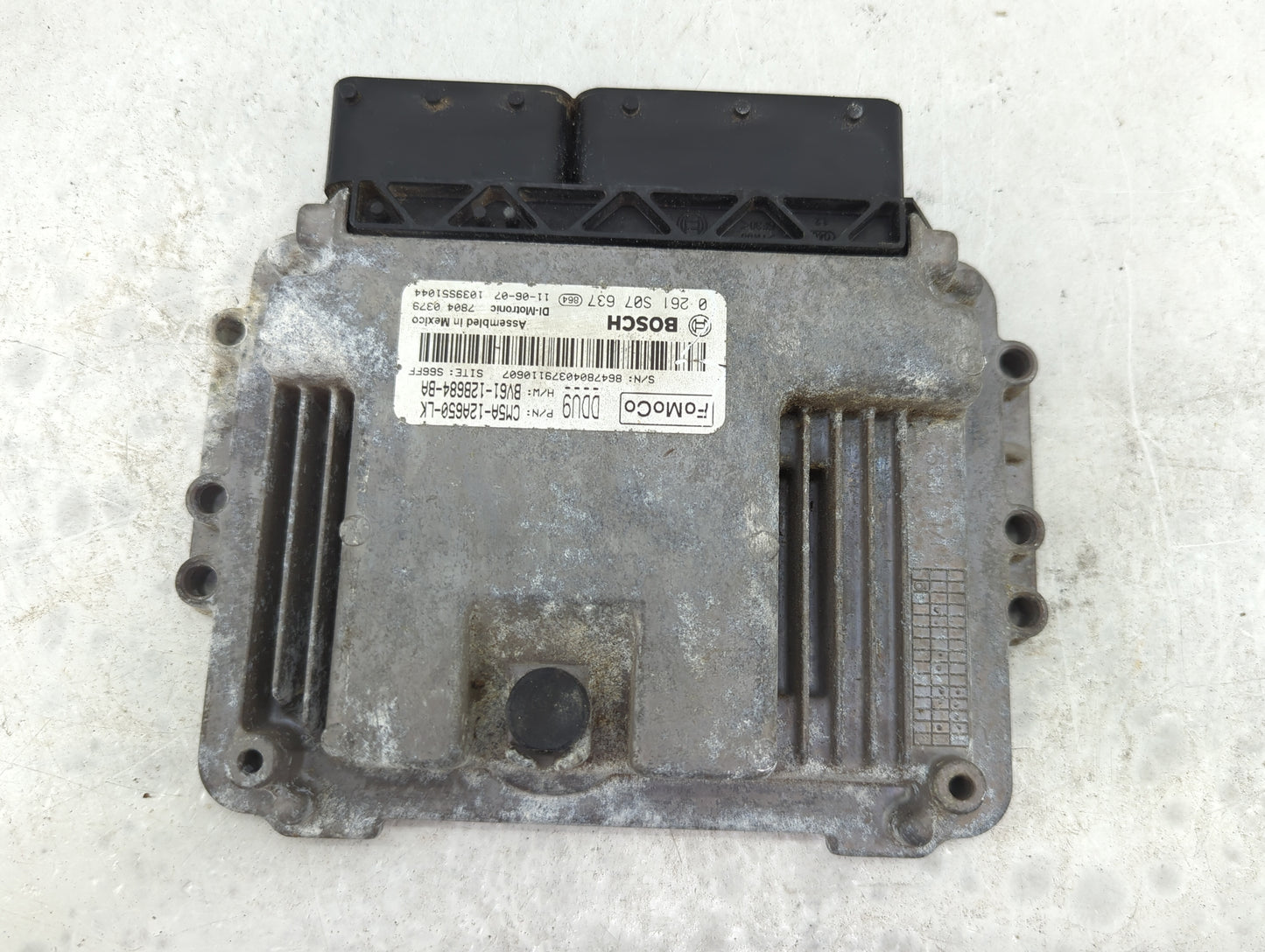 2012-2013 Ford Focus PCM Engine Control Computer ECU ECM PCU OEM P/N:CM5A-12A650-LK BV61-12B684-BA, 0261S07637 Fits Fits 201