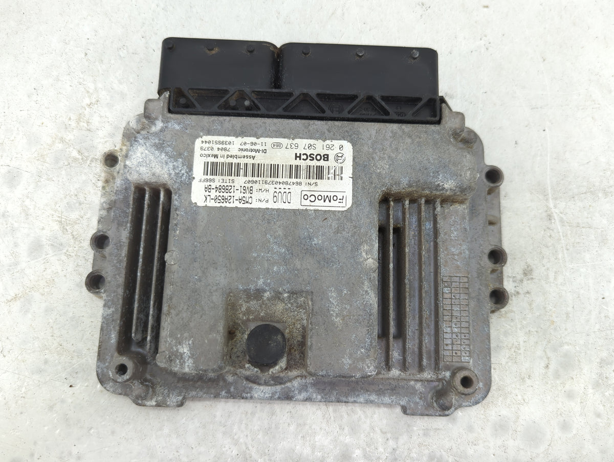 2012-2013 Ford Focus PCM Engine Control Computer ECU ECM PCU OEM P/N:CM5A-12A650-LK BV61-12B684-BA, 0261S07637 Fits 2012 201
