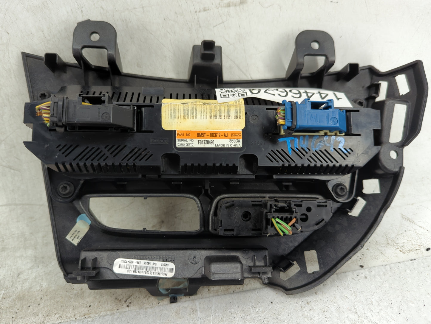 2012 Ford Focus Climate Control Module Temperature AC/Heater Replacement P/N:BM5T-18C612-AJ Fits OEM Used Auto Parts - Oemus