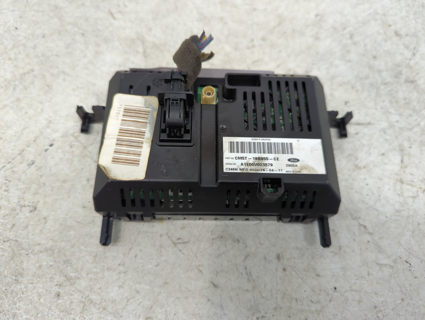 2012-2014 Ford Focus Information Display Screen - Oemusedautoparts1.com
