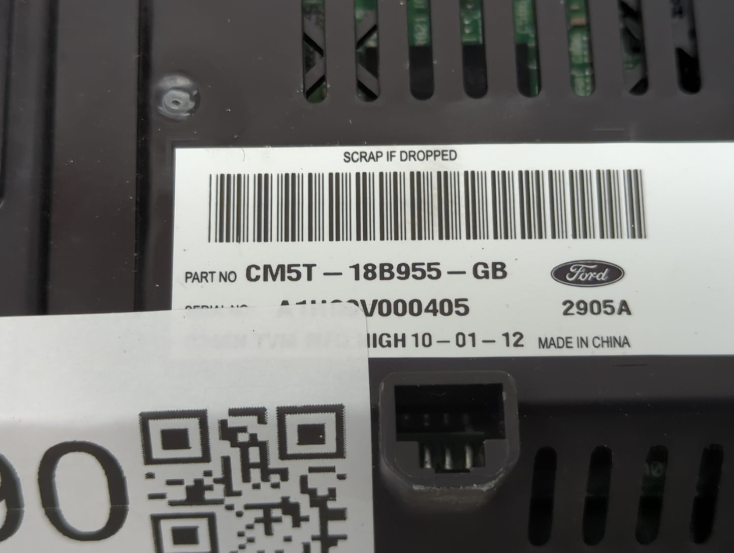 2012-2014 Ford Focus Information Display Screen - Oemusedautoparts1.com