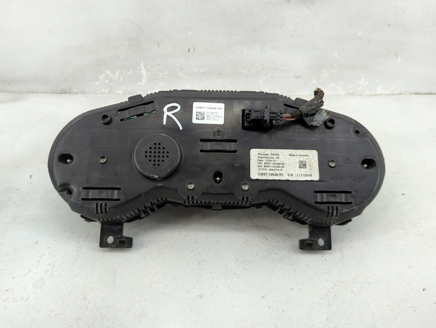 2012 Ford Focus Instrument Cluster Speedometer Gauges P/N:CM5T-10849-RT 2063770, BM5T-14C026-AE, BM5T-14C026-AP, 2089770-15 