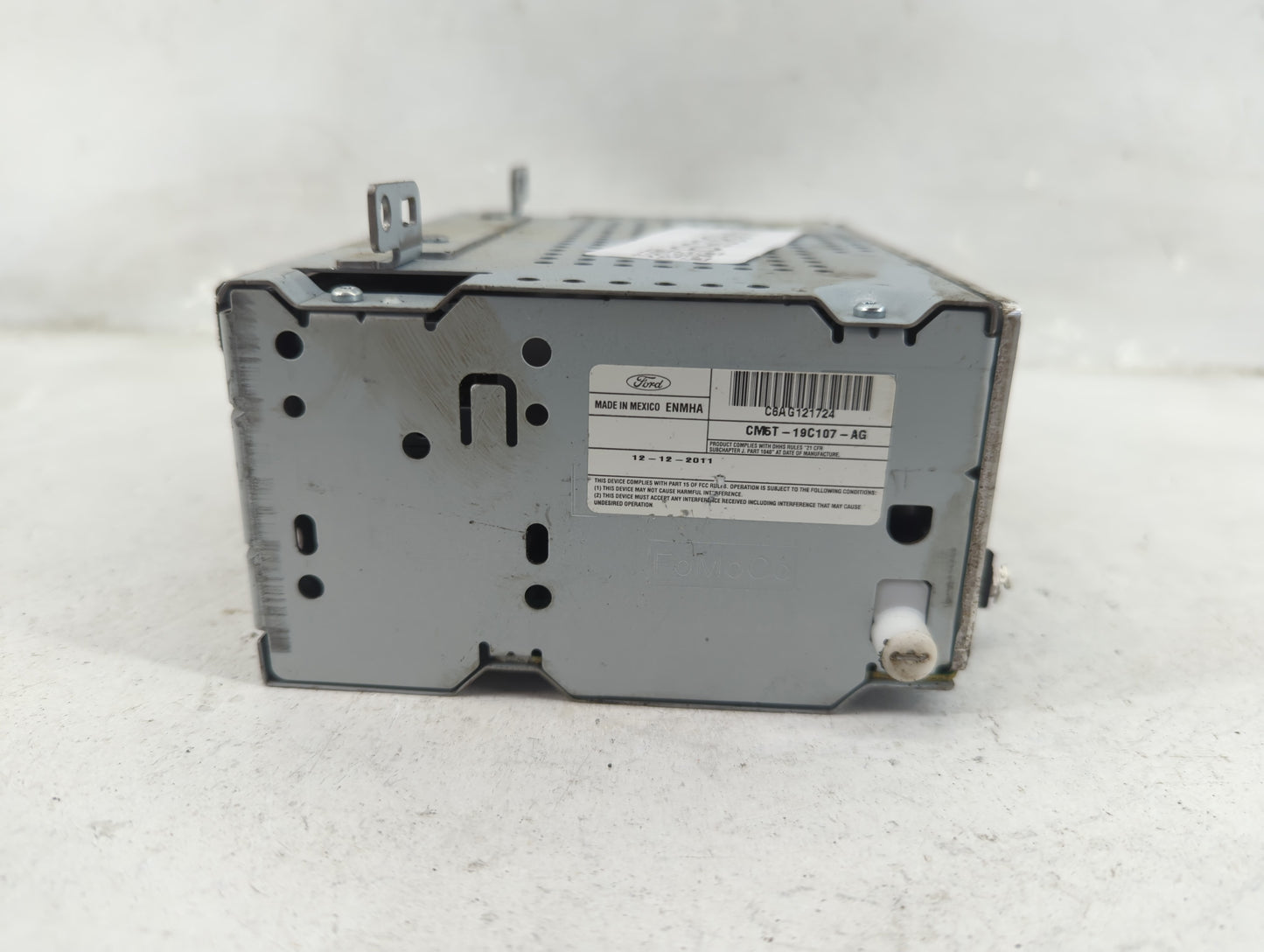 2012-2014 Ford Focus Radio AM FM Cd Player Receiver Replacement P/N:CM5T-19C107-AG C6AG121724, A12510057 Fits Fits 2012 2013