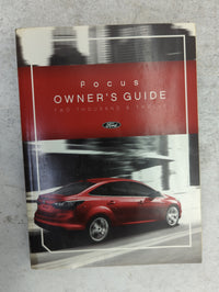 2012 Ford Focus Owners Manual Book Guide P/N:CM5J 19A321 AA OEM Used Auto Parts - Oemusedautoparts1.com