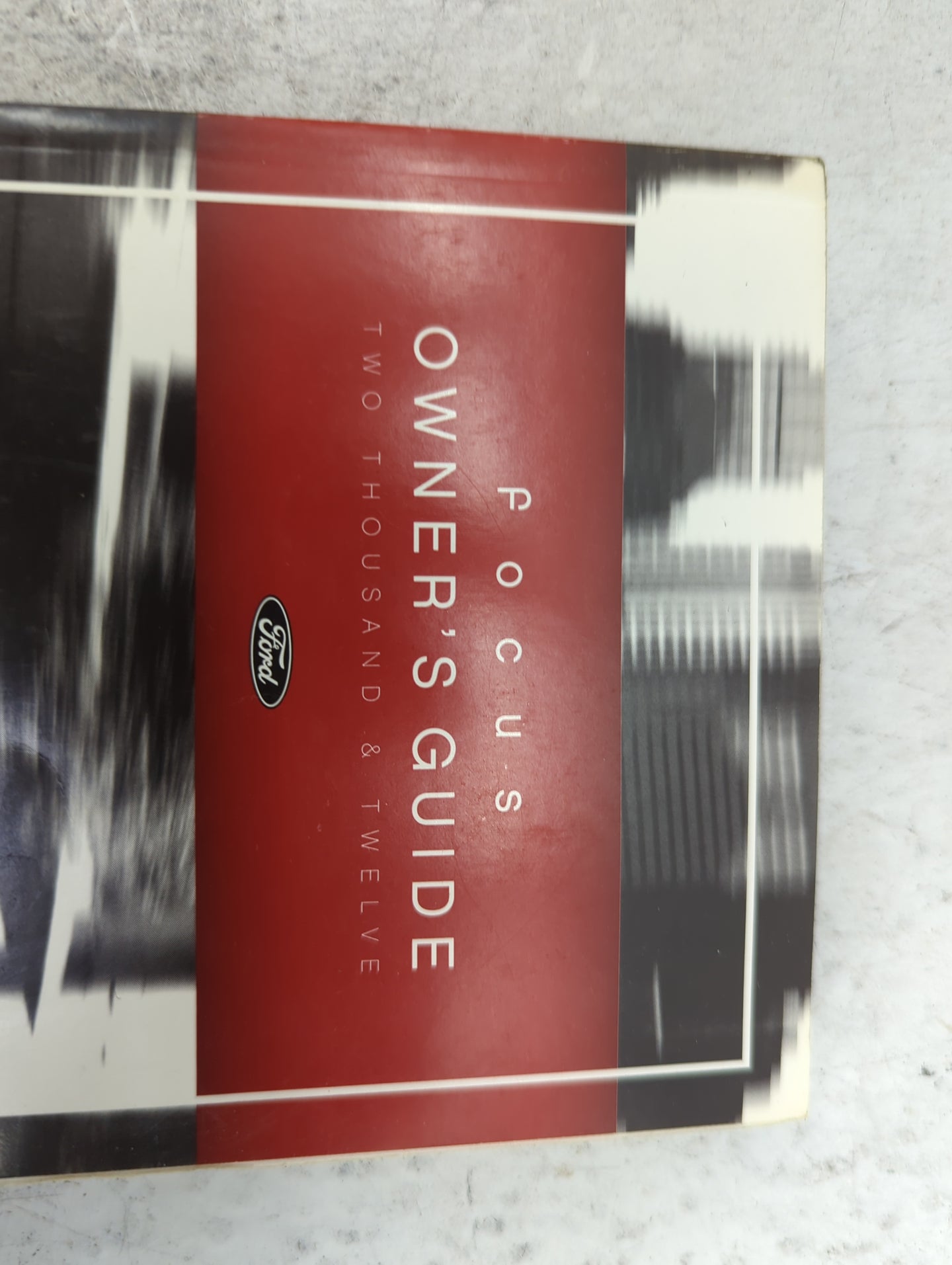 2012 Ford Focus Owners Manual Book Guide P/N:CM5J 19A321 AA OEM Used Auto Parts - Oemusedautoparts1.com