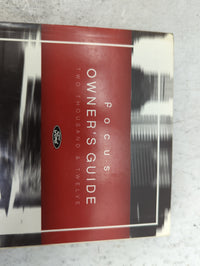 2012 Ford Focus Owners Manual Book Guide P/N:CM5J 19A321 AA OEM Used Auto Parts - Oemusedautoparts1.com