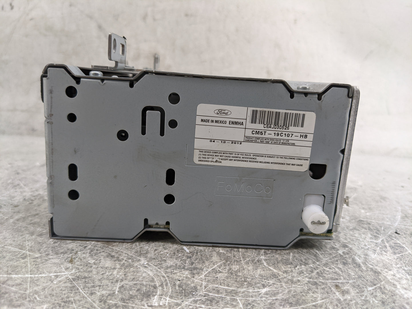 2012-2014 Ford Focus Radio AM FM Cd Player Receiver Replacement P/N:CM5T-19C107-HB C6AJ030526 Fits Fits 2012 2013 2014 OEM U