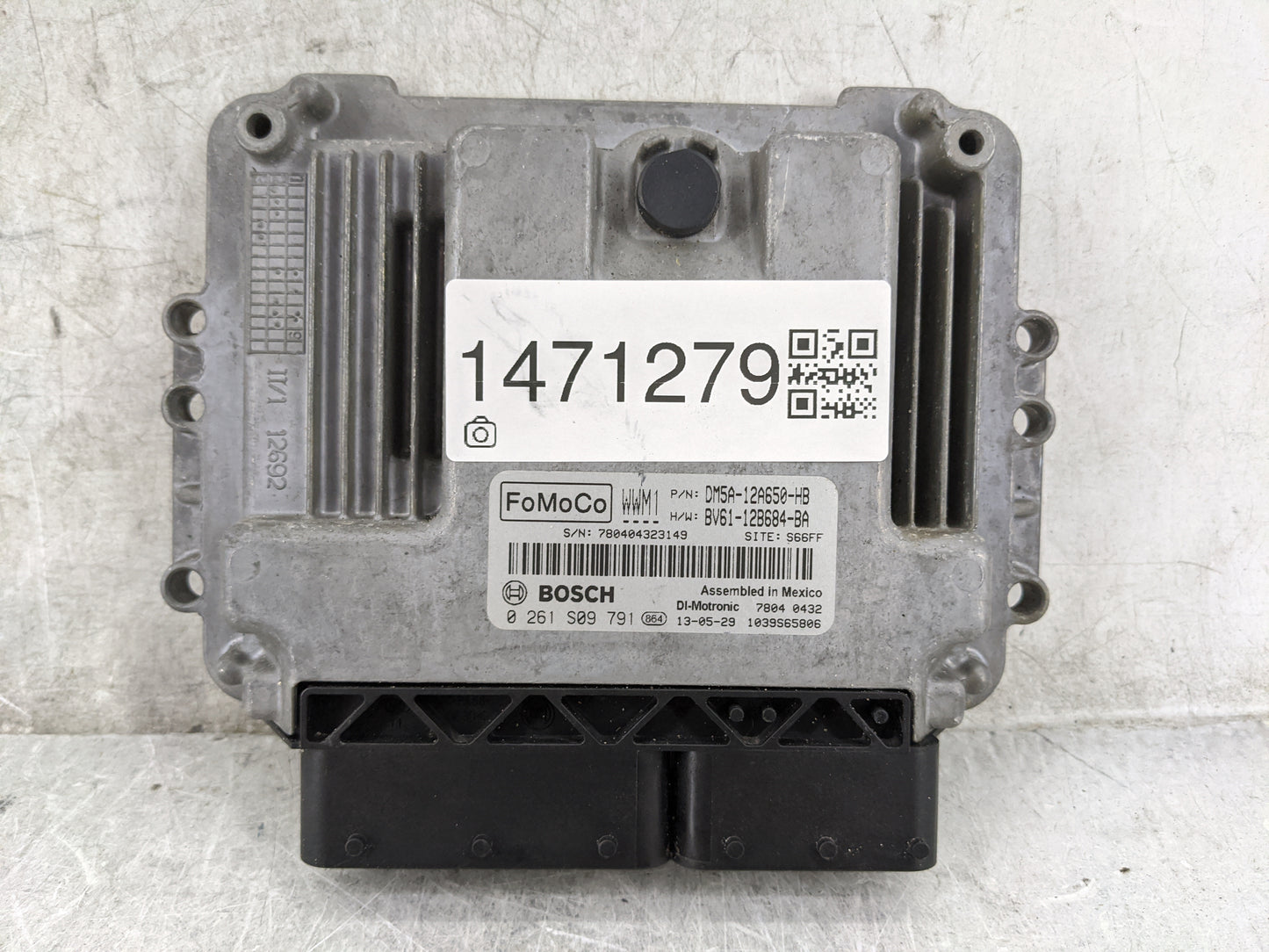 2013-2018 Ford Focus PCM Engine Control Computer ECU ECM PCU OEM P/N:DM5A-12A650-HB BV61-12B684-BA Fits OEM Used Auto Parts 