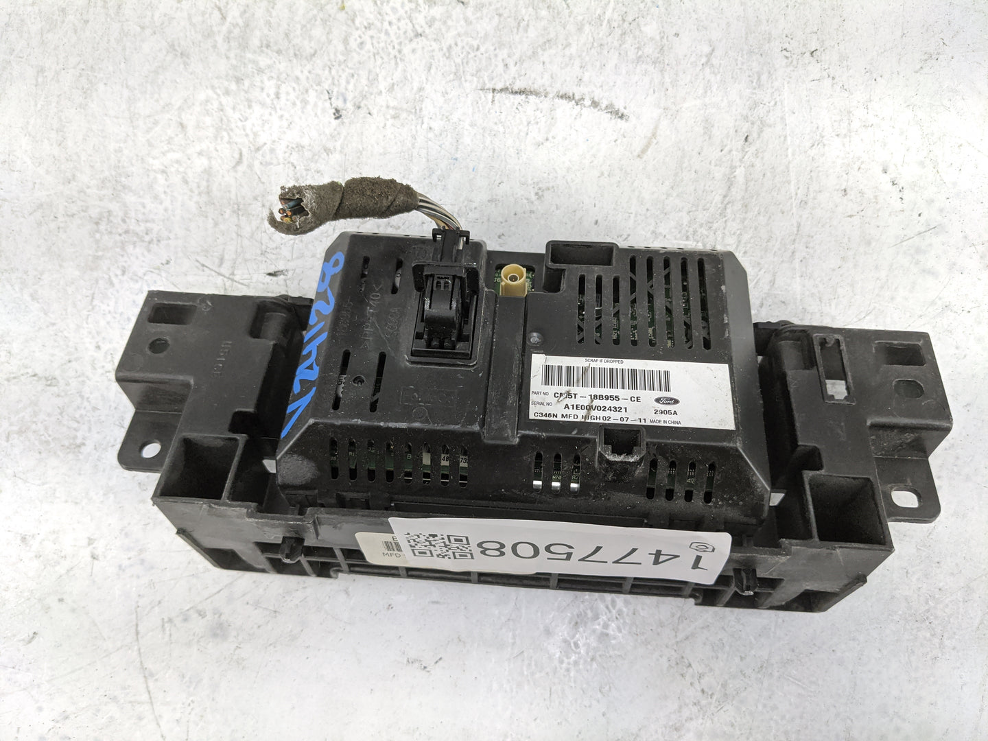2012-2012 Ford Focus Information Display Screen 1477508 - Oemusedautoparts1.com