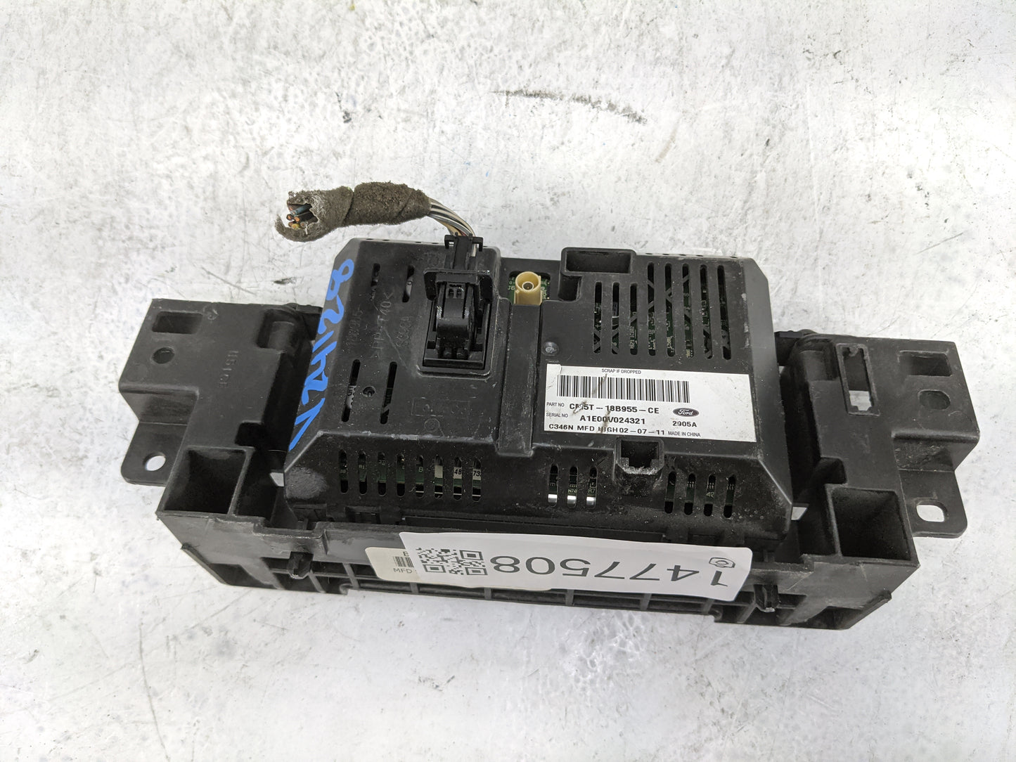 2012-2012 Ford Focus Information Display Screen 1477508 - Oemusedautoparts1.com