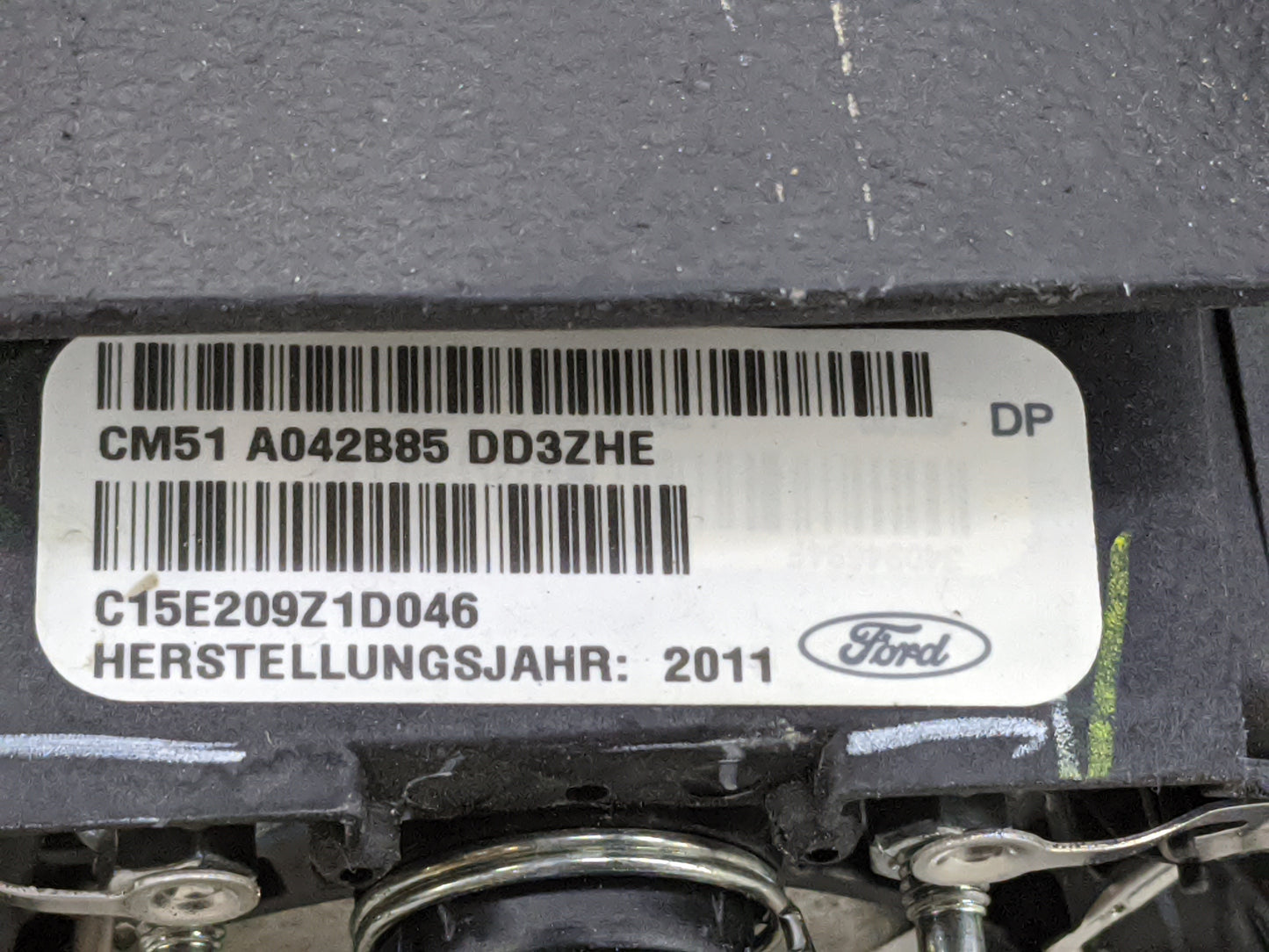 2012-2014 Ford Focus Air Bag Driver Left Steering Wheel Mounted 1477525 - Oemusedautoparts1.com