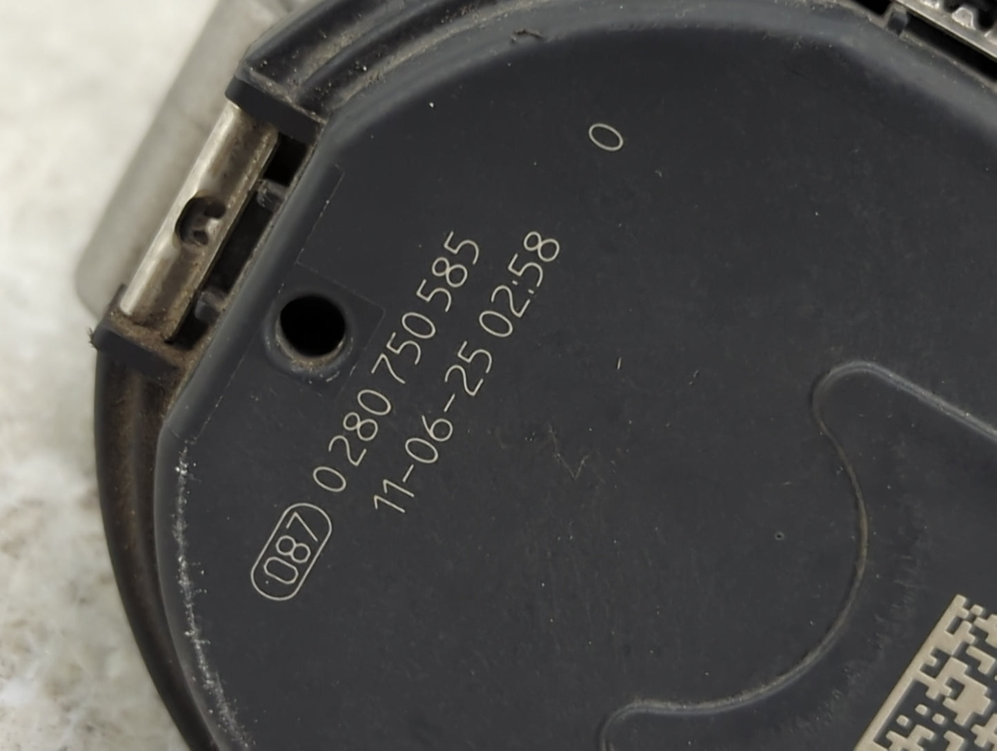 2012-2013 Ford Focus Throttle Body P/N:0280750585 Fits Fits 2012 2013 2014 2015 2016 2017 OEM Used Auto Parts - Oemusedautop