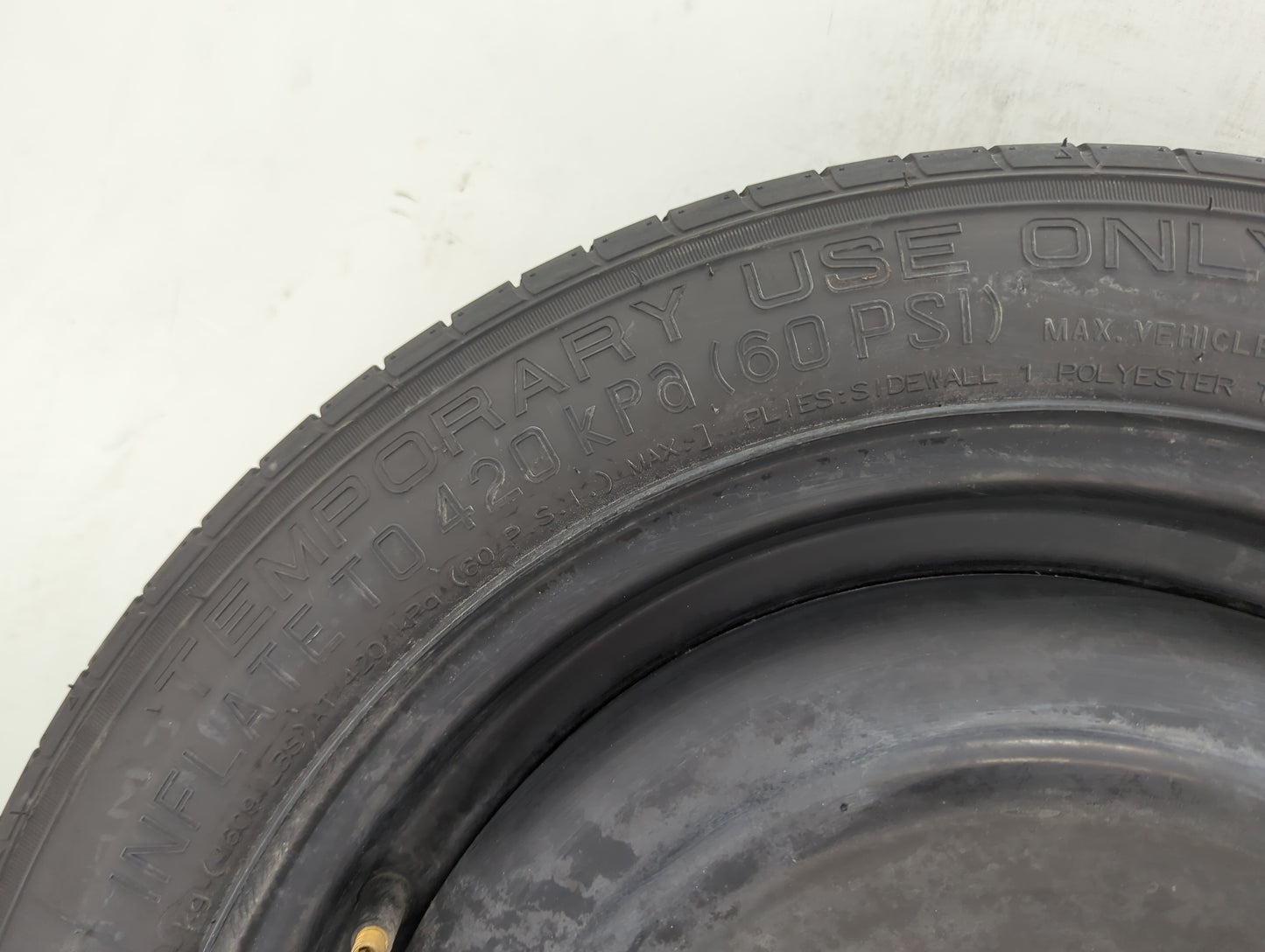 2012-2018 Ford Focus Spare Donut Tire Wheel Rim Oem 1486963 - Oemusedautoparts1.com