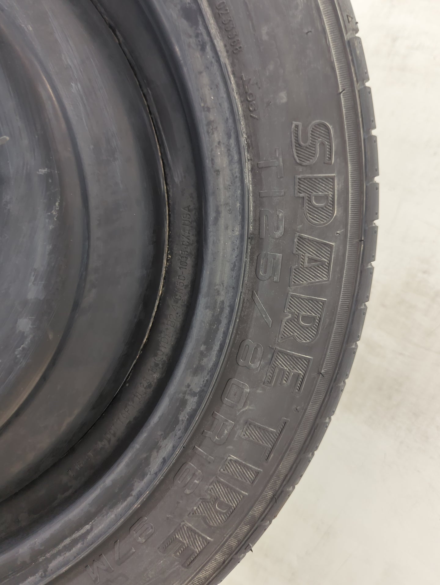 2012-2018 Ford Focus Spare Donut Tire Wheel Rim Oem 1486963 - Oemusedautoparts1.com