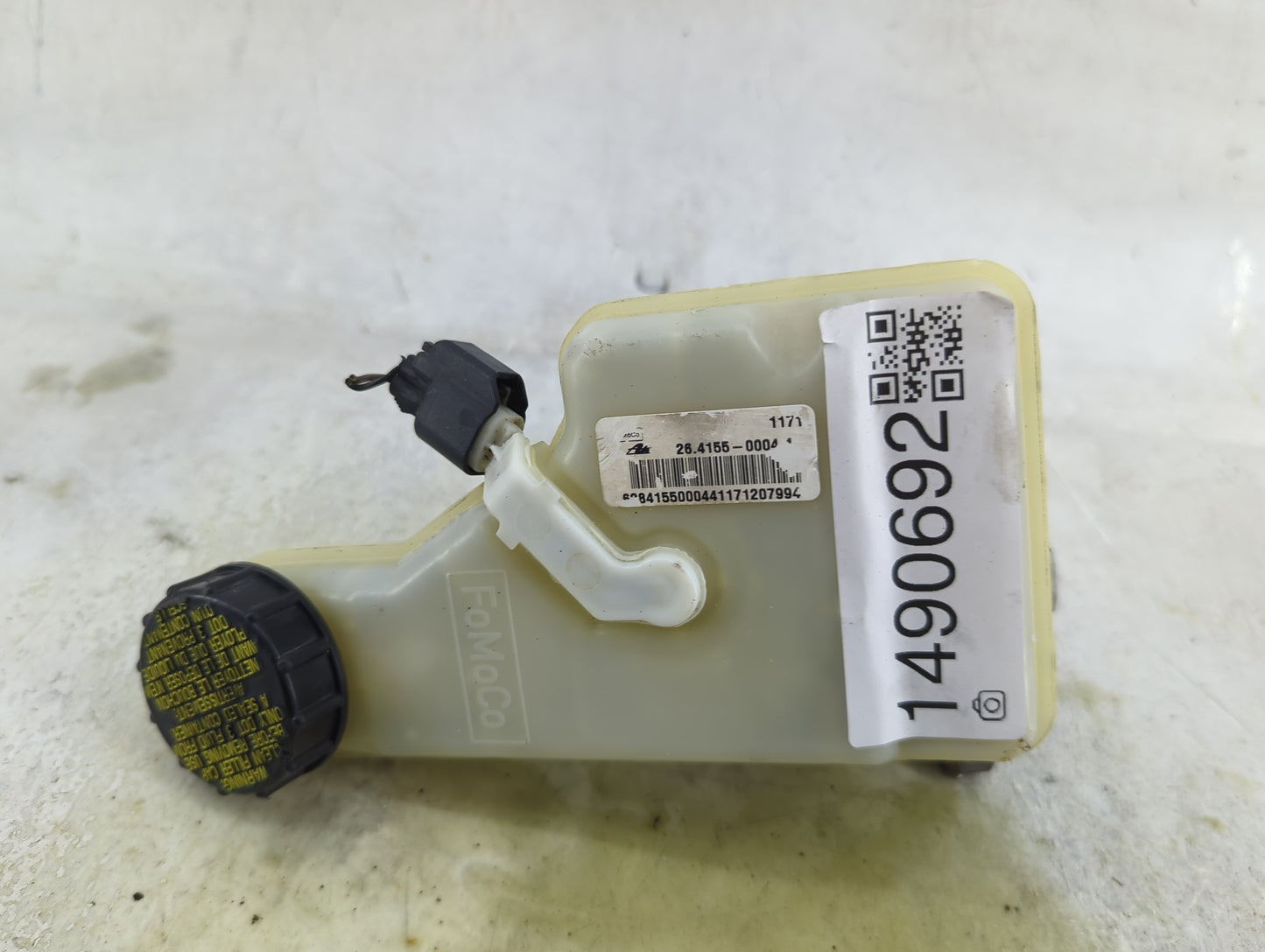 2012-2018 Ford Focus Brake Master Cylinder 1490692 - Oemusedautoparts1.com