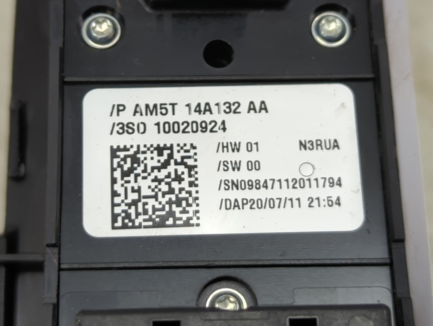 2012-2018 Ford Focus Master Power Window Switch Replacement Driver Side Left P/N:AM5T 14A132 AA AM5T14A132AA Fits OEM Used A