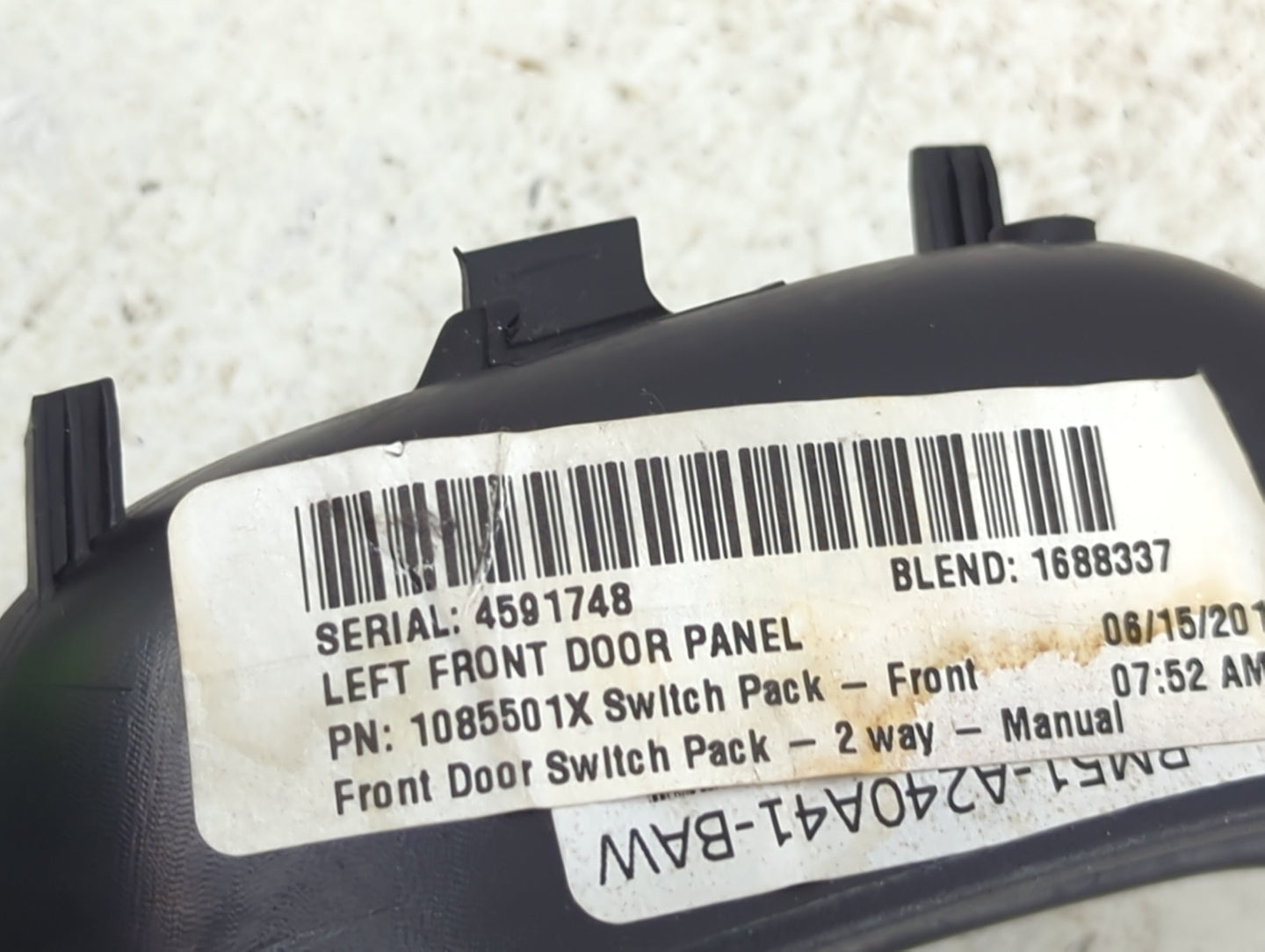 2012 Ford Focus Master Power Window Switch Replacement Driver Side Left P/N:AM5T-14A132-FA 1C037030, BM51-A240A41-BAW Fits O