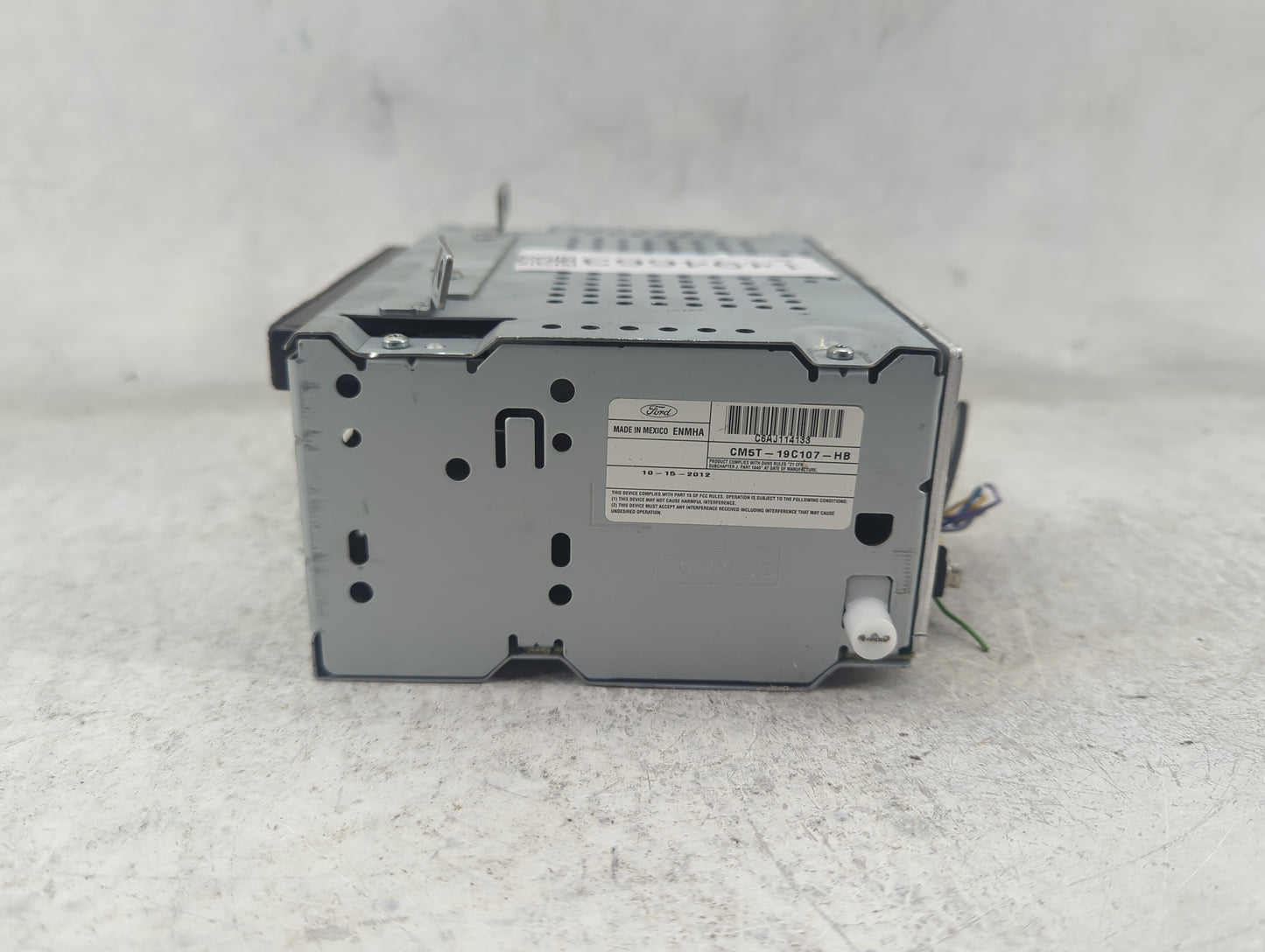 2012-2014 Ford Focus Radio AM FM Cd Player Receiver Replacement P/N:CM5T-19C107-HB Fits Fits 2012 2013 2014 OEM Used Auto Pa