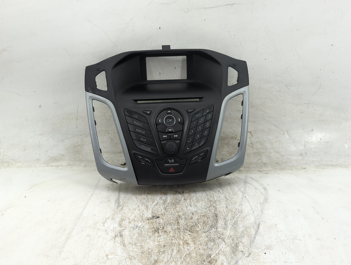 2012-2013 Ford Focus Radio Control Panel Black - Oemusedautoparts1.com