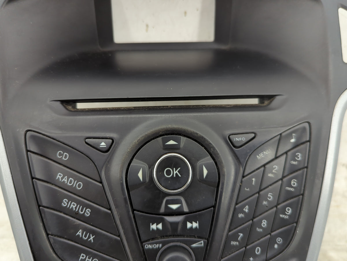 2012-2013 Ford Focus Radio Control Panel Black - Oemusedautoparts1.com