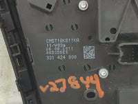 2012-2013 Ford Focus Radio Control Panel Black - Oemusedautoparts1.com
