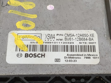 2012-2013 Ford Focus PCM Engine Control Computer ECU ECM PCU OEM P/N:CM5A-12A650-XE BV61-12B684-BA Fits 2012 2013 OEM Used Auto Parts