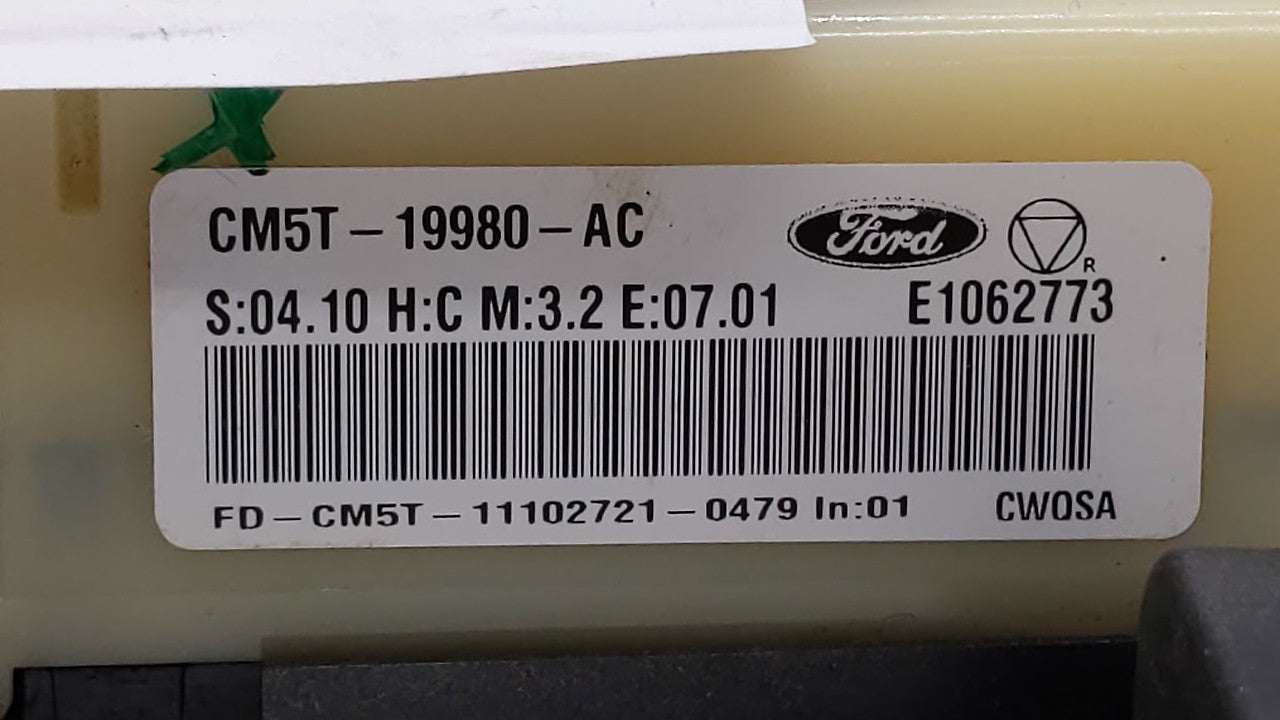 2012 Ford Focus Climate Control Module Temperature AC/Heater Replacement P/N:CM5T-19980-AC BM51-18522-AC35QB, CM5T-19980-AD 
