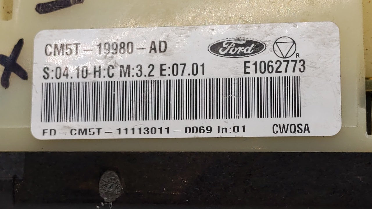 2012 Ford Focus Climate Control Module Temperature AC/Heater Replacement P/N:CM5T-19980-AC BM51-18522-AC35QB, CM5T-19980-AD 