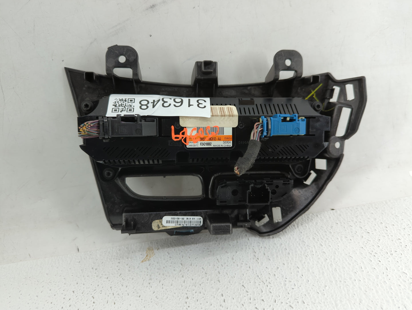 2012 Ford Focus Climate Control Module Temperature AC/Heater Replacement P/N:BM51-18522-AC BM51-18522-BC, BM5T-18C612-AJ Fit
