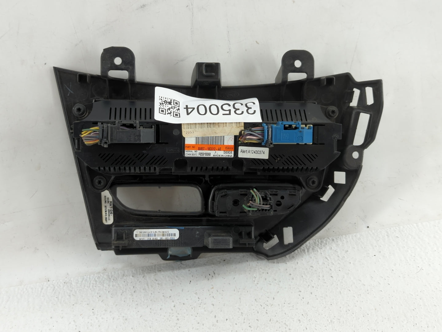2012 Ford Focus Climate Control Module Temperature AC/Heater Replacement P/N:BM51-18522-AC BM51-18522-BC, BM5T-18C612-AJ Fit
